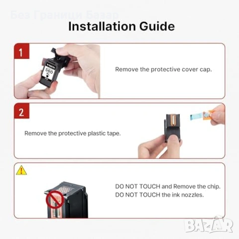 Нови 2 броя Canon 560XL 561XL PG-560XL CL-561XL касети TS5351 TS7450, снимка 7 - Други - 53567020