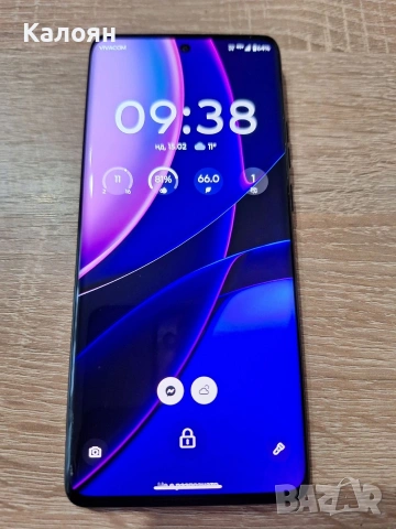 Motorola Edge 40 Black 256GB 8+8GB + 8 месеца гаранция + подарък, снимка 2 - Motorola - 53481238