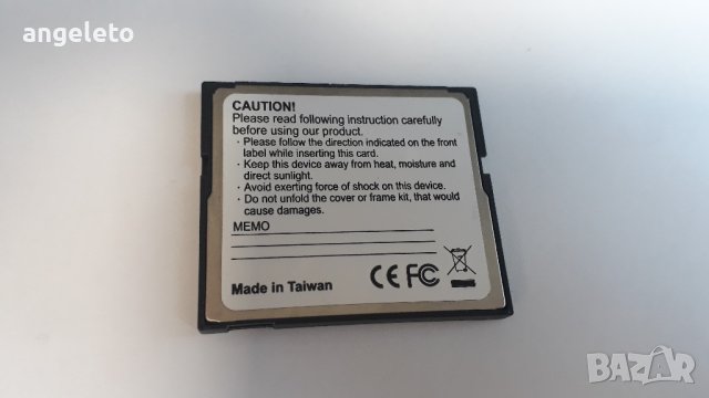 Compact flash card 256MB, снимка 3 - USB Flash памети - 43368359