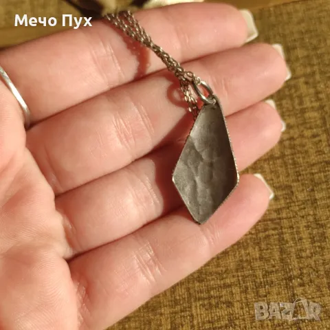 Стар сребърен синджир (330), снимка 4 - Колиета, медальони, синджири - 49051487