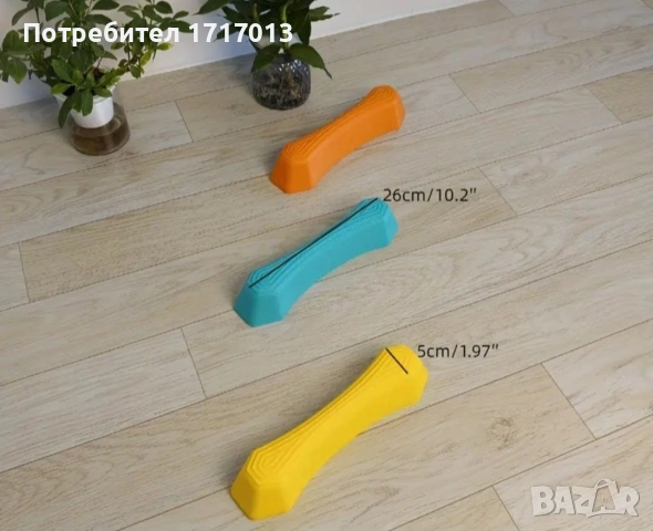 Детски балансни стъпала / стъпала за гимнастика – 6 броя в комплект, снимка 5 - Други - 52627270