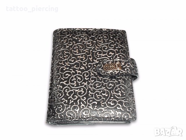 Дамско портмоне с орнаменти малко и удобно за носене, снимка 2 - Портфейли, портмонета - 10569828