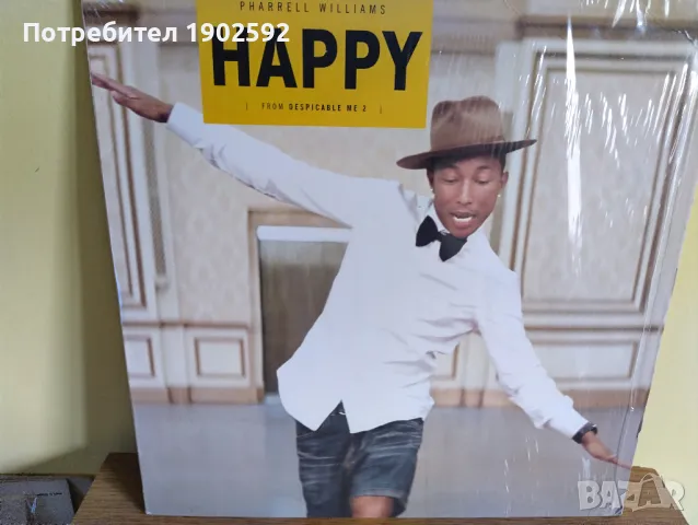 Pharrell Williams – Happy Yellow/Green Transparent, снимка 1