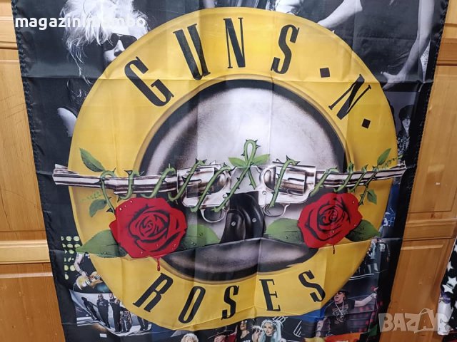 Guns N' Roses Flag, снимка 3 - Китари - 43143057