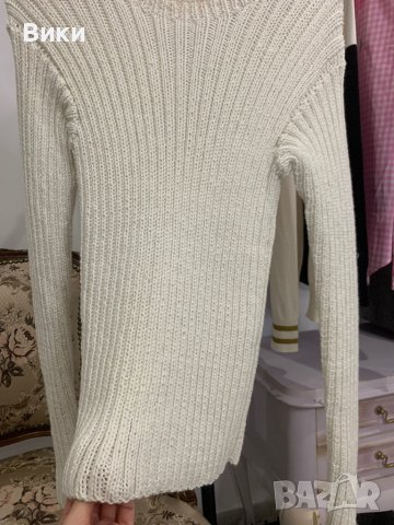 Ръчно плетен пуловер , снимка 11 - Блузи с дълъг ръкав и пуловери - 43477119