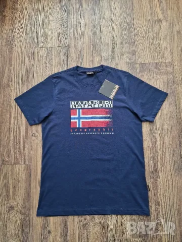Страхотна мъжка тениска NAPAPIJRI размер S M L XL 2XL 