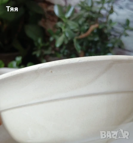 Купи с декор зеленчуци , снимка 11 - Чинии - 51242246