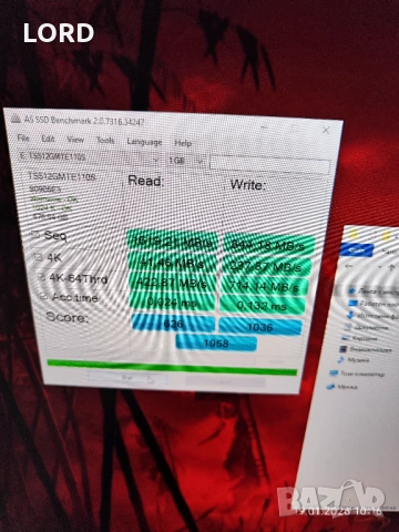 SSD 512GB Transcend NVME, снимка 2 - Твърди дискове - 53179959
