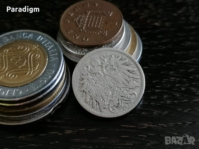 Монета - Австро-Унгария - 20 хелера | 1893г., снимка 2 - Нумизматика и бонистика - 33340975