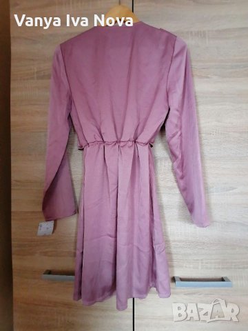 Розова рокля-нова, снимка 2 - Рокли - 28619041