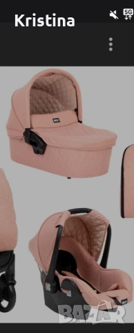 Кош за новородено + столче за кола