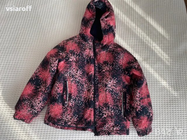 Комплект детско яке и гащеризон 110-116см/4-6г за момиче, снимка 1