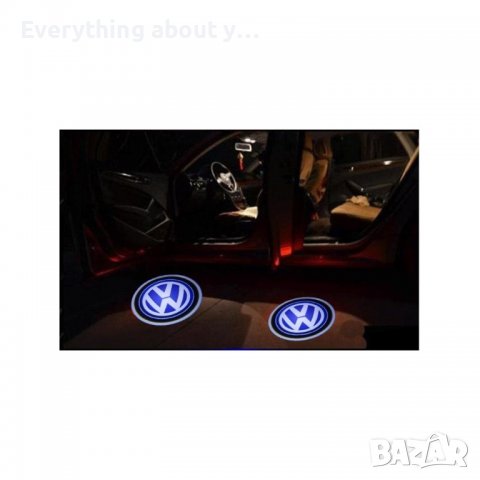 Лого проектор за кола - BMW, AUDI, MERCEDES, VW, OPEL, снимка 3 - Аксесоари и консумативи - 37434516