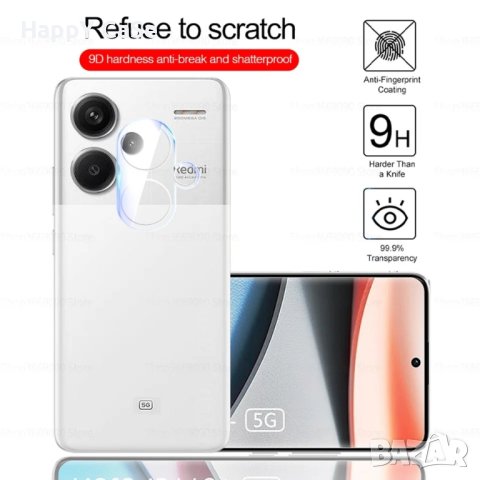 Xiaomi Redmi Note 13 Pro 4G 5G / 13 Pro+ / 13 4G 5G / 3D 9H Стъклен протектор за камера, снимка 3 - Фолия, протектори - 43788467