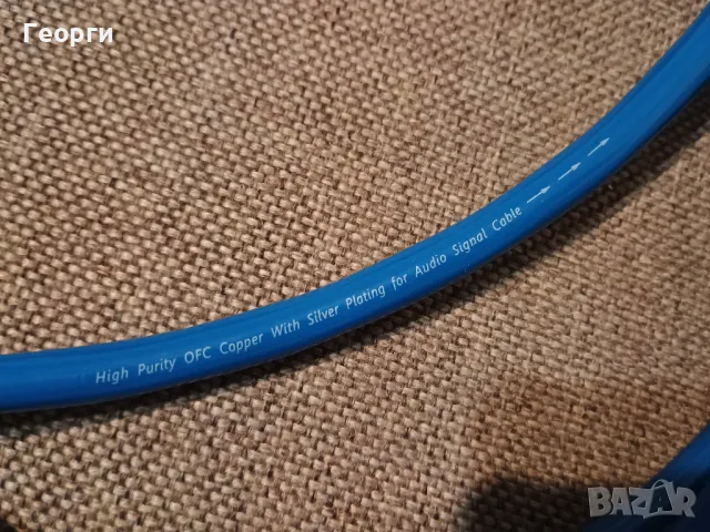 Viborg® High Purity OFC Silver Plated Signal Cable, снимка 5 - Кабели и адаптери - 48283094