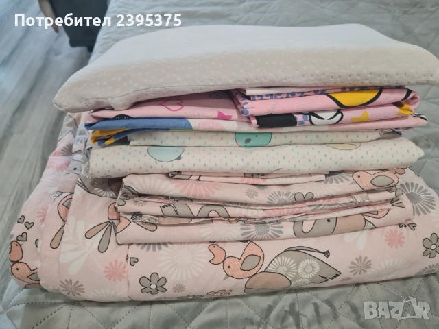 Спално бельо за момиче - Мики и Мини Маус, пиленца и слончета, снимка 17 - Спално бельо и завивки - 51454410