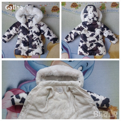 ново дебело зимно яке за момиче 