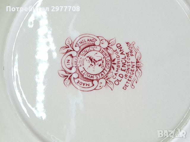 Десертен сервиз Old England , снимка 8 - Прибори за хранене, готвене и сервиране - 33062067