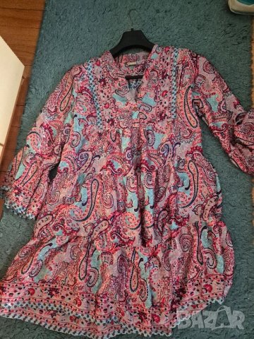 шарена гръцка рокля 1, снимка 2 - Рокли - 50982528