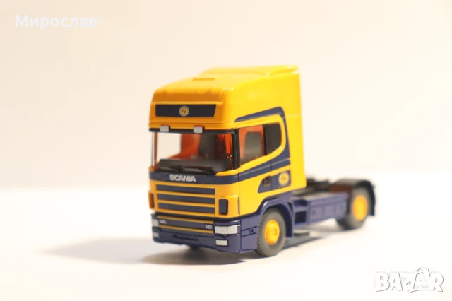 WIKING H0 1/87 SCANIA KАМИОН МОДЕЛ ТИР, снимка 7 - Колекции - 51073285