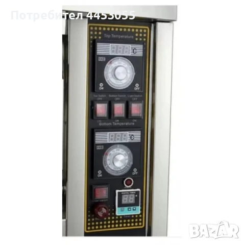 Професионална електрическа пекарна с вместима камера и мощност 6.6kW, снимка 2 - Обзавеждане на кухня - 50469513