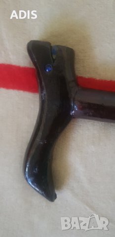  Дървен Бастун ръчна изработка /Мексико ценен дърворезба /кучешка глава /Мексико, снимка 6 - Други ценни предмети - 38430510