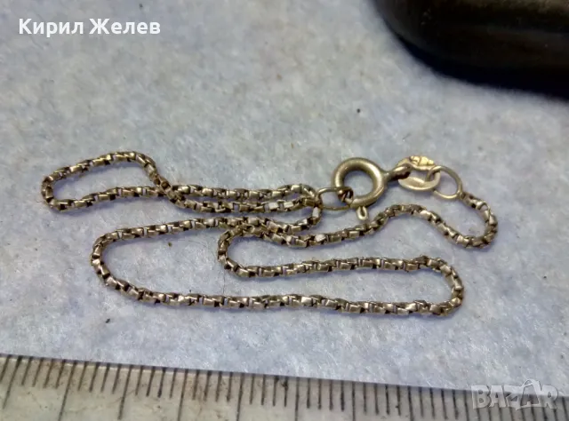 ФИНА СРЕБЪРНА ГРИВНА СРЕБРО 925 КРАСИВА РЕТРО АРТ СТИЛ ПЛЕТКА РЪЧНА ИЗРАБОТКА 39251, снимка 7 - Гривни - 49553530