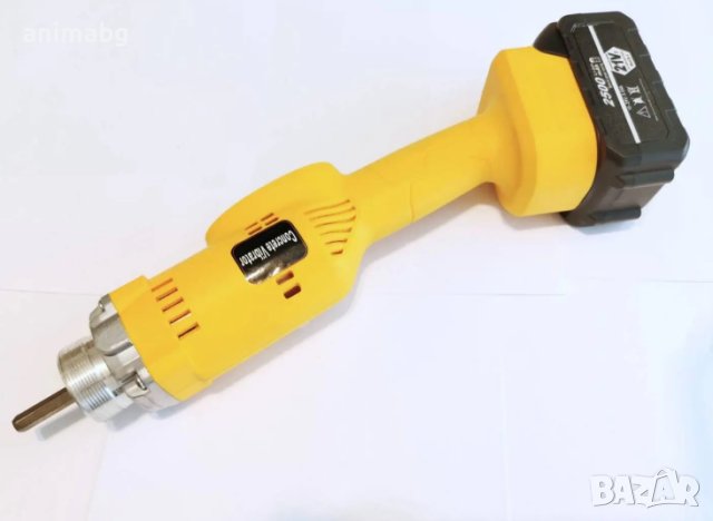 ANIMABG Вибратор за бетон, Акумулаторен, 21V, 200см, С две батерии