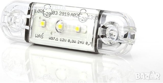 1бр. ЛЕД LED габарити с 3 диода 12-24V , 3 цвята , Полша, снимка 8 - Аксесоари и консумативи - 43938778