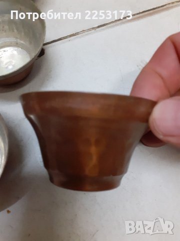 БГ медни чаши 6 броя, снимка 3 - Декорация за дома - 37934704