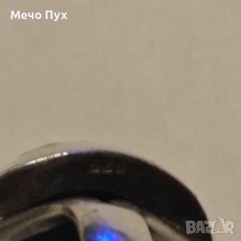 Сребърен пръстен (196), снимка 7 - Пръстени - 43688827