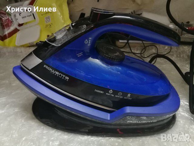 Безкабелна Парна ютия Rowenta DE5010 Microsteam 2400 W, снимка 6 - Ютии - 40582585