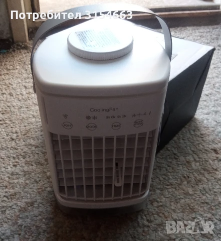 Вентилатор с резервоар за вода , снимка 3 - Вентилатори - 50467251