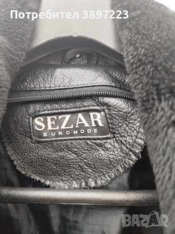 Мъжко кожено яке от естествена телешка кожа , снимка 3 - Якета - 53171757