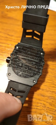 Промоция!!! Мъжки луксозен часовник Richard Mille RM 35-01, снимка 8 - Мъжки - 53103866
