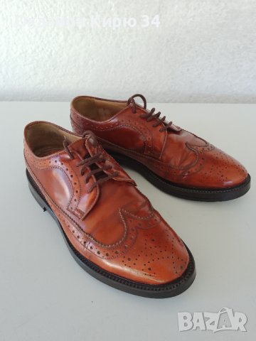Мъжки кожени италиански обувки , снимка 7 - Официални обувки - 43088487