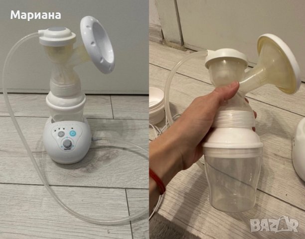 Електрическа помпа за кърма Canpol Babies Easy Start + Подарък, снимка 4 - Помпи за кърма - 43502419