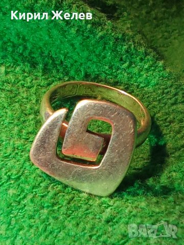 ДИЗАЙНЕРСКИ ФЕШЪН АРТ СРЕБЪРЕН ПРЪСТЕН СРЕБРО 925 ПРОБА 36593