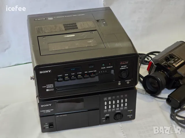 Sony Betamax плеър, тунер и Камера Telefunken, снимка 1