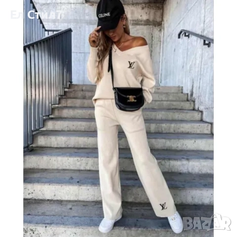 💕Дамски комплект, плетиво. Универсален размер. , снимка 2 - Комплекти - 52345584