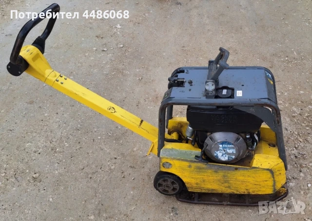 Реверсивна вибро плоча, трамбовка, дизел wacker neuson dpu 2550 166kg