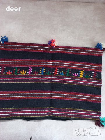 Битова, ръчно тъкана калъфка за възглавница, снимка 6 - Гоблени - 43263371