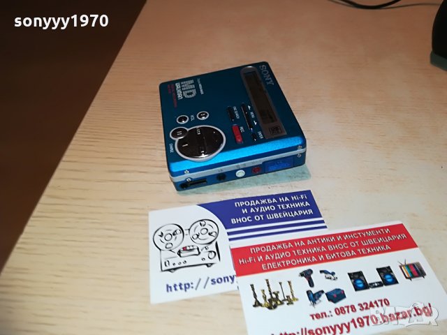 SONY MZ-R70 MINIDISC RECORDER-MADE IN JAPAN, снимка 14 - MP3 и MP4 плеъри - 28592869