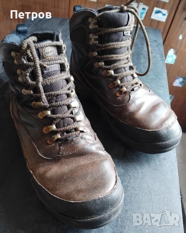 Зимни, кожени Обувки Timberland 41 , снимка 4 - Мъжки боти - 53563325