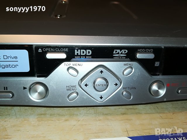 pioneer 80gb hdd/dvd recorder-внос germany 1906212056, снимка 3 - Плейъри, домашно кино, прожектори - 33271113