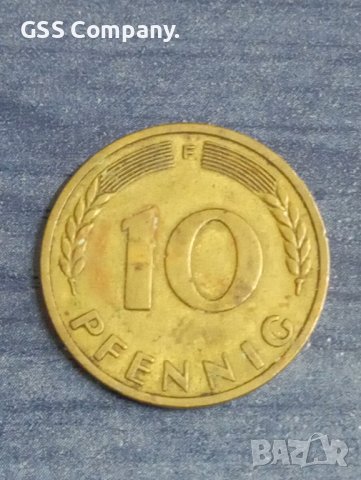 10 пфенинга (1949)марка,,F,,