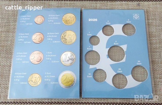 Български евро монети, снимка 5 - Нумизматика и бонистика - 53563369
