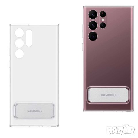 Galaxy S22 Ultra Clear Standing Cover

Transparent

, снимка 1 - Калъфи, кейсове - 44115464
