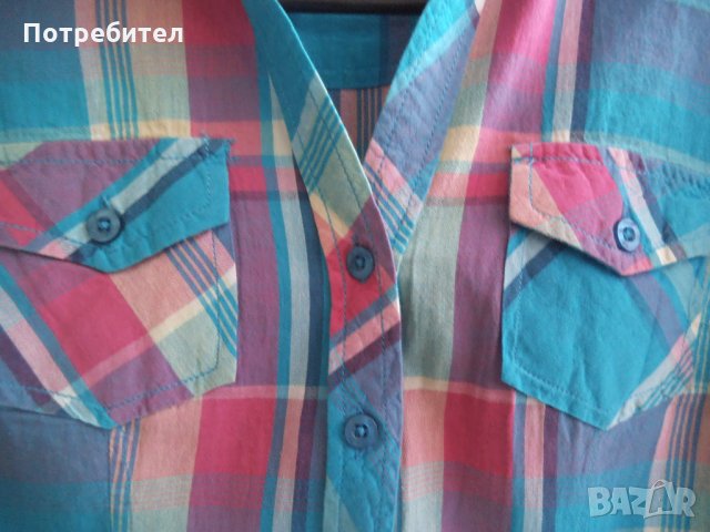 Дамска риза каре ХС-С, снимка 3 - Ризи - 28274715