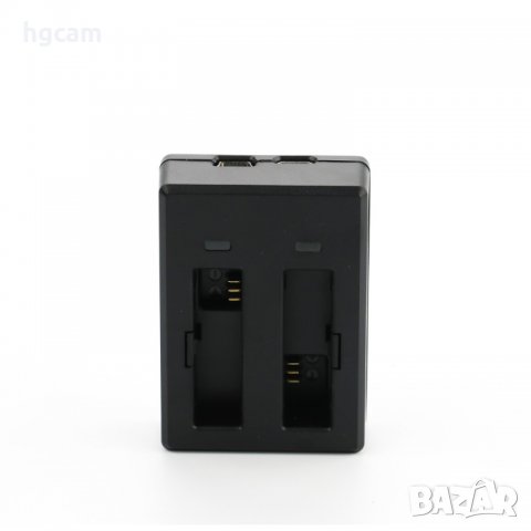 Зарядно устройство SJCAM за батерии М20, За 2 батерии, USB кабел, снимка 2 - Батерии, зарядни - 27855811